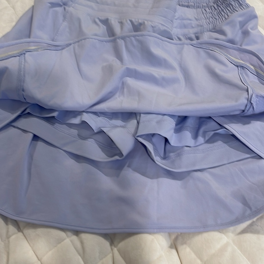 New! Lululemon Hotty Hot High-Rise Skirt
Pastel Blue, size 12 - Picture 5 of 7